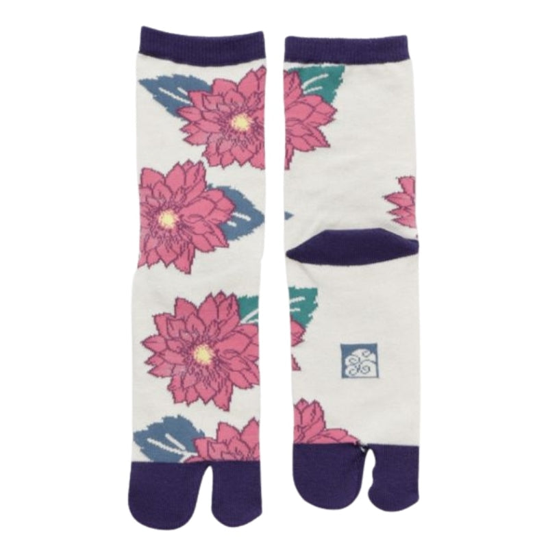 Chaussettes Tabi Chrysanthème