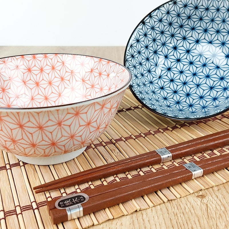 Japanese Bowl Set - Asanoha