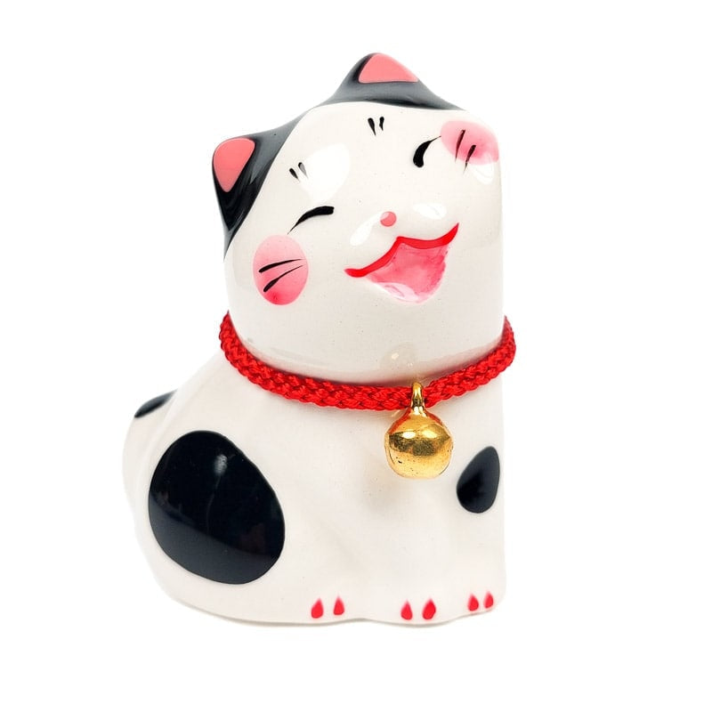 Duo Japanese Cat Figurines