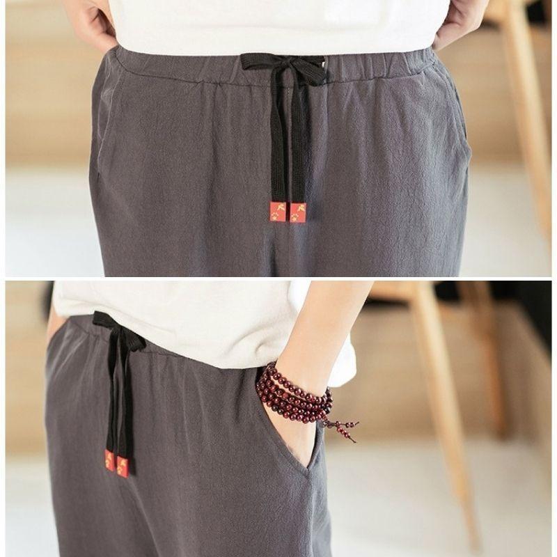 Japanese Baggy Pants - Crane