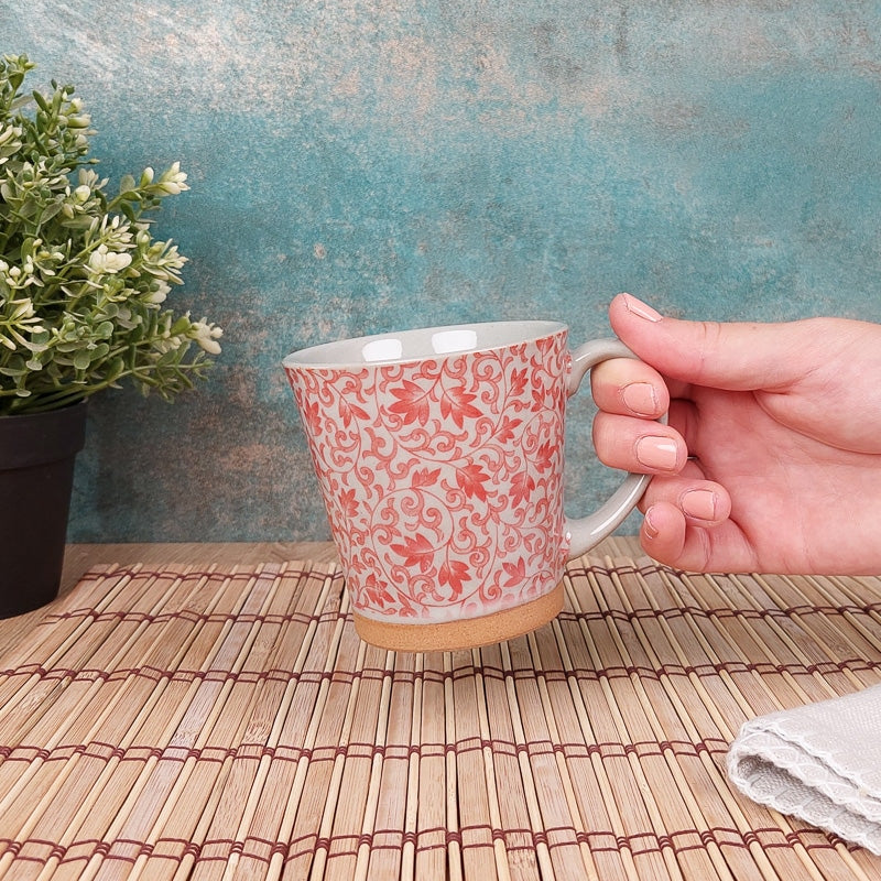 Japanese Ceramic Mug - Red