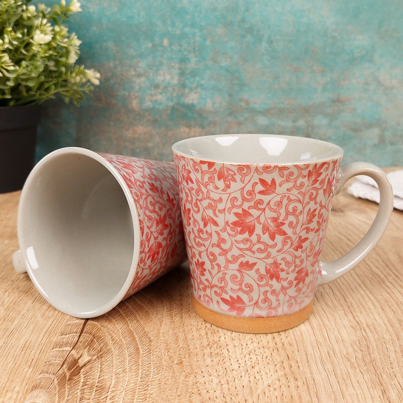 Japanese Ceramic Mug - Red