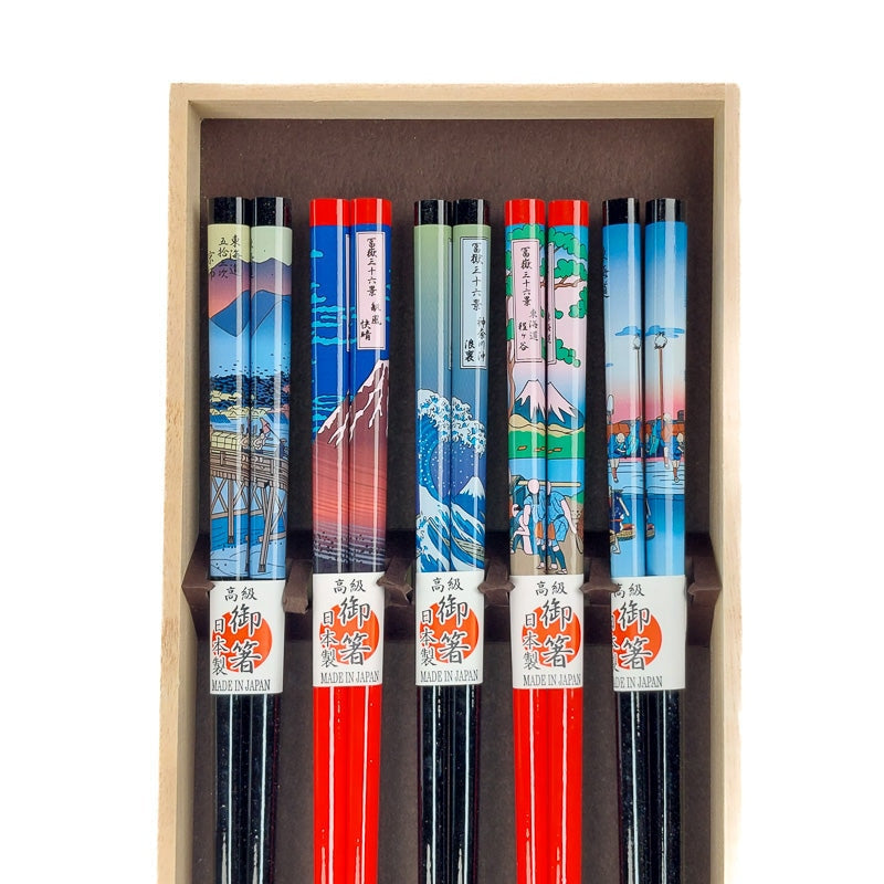 Japanese Chopsticks Set Fuji