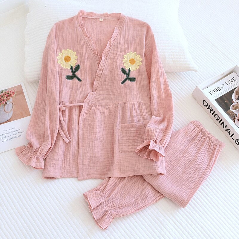 Japanese Kawaii Women’s Pajamas Pink / M