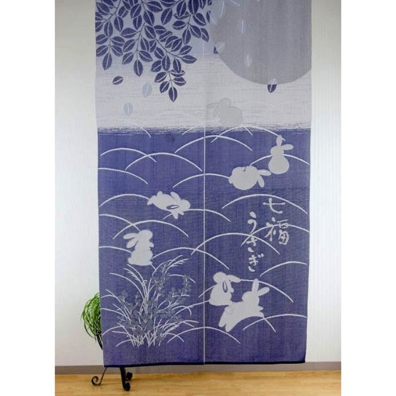 Japanese Noren Curtain Usagi
