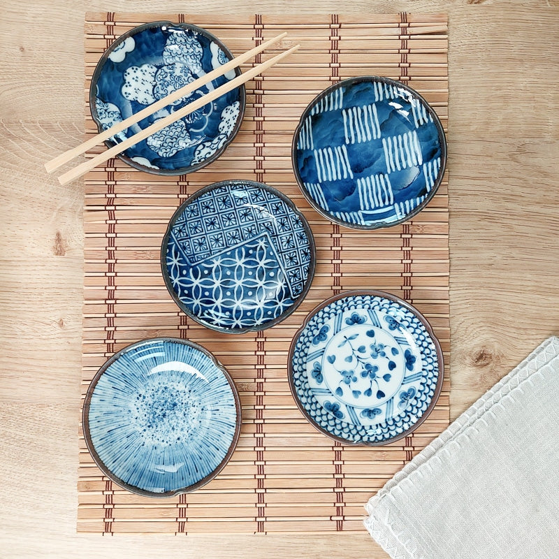 Japanese Plate Set - x5