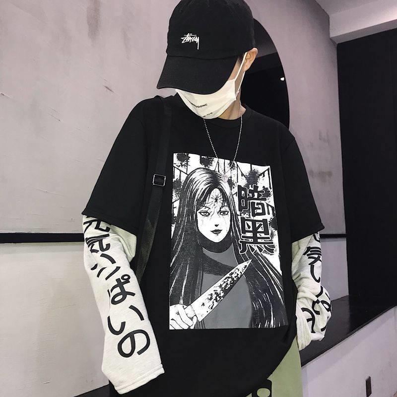 Japanese Style Shirt Black / M