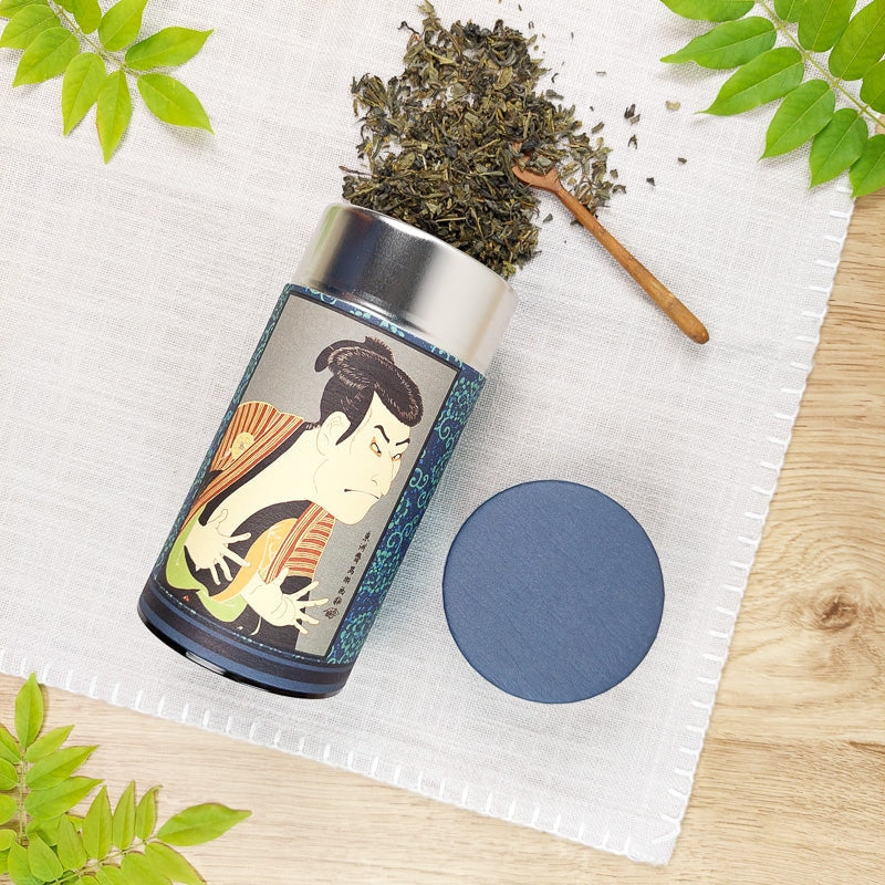 Japanese Tea Container - Ukiyo-e