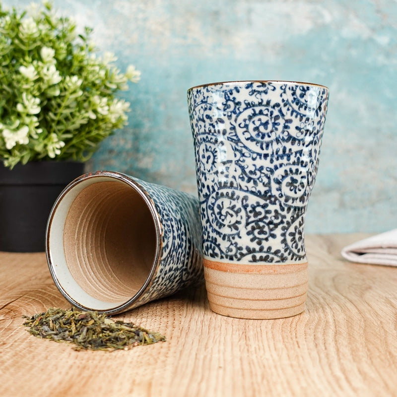 Japanese Tea Cup - Blue
