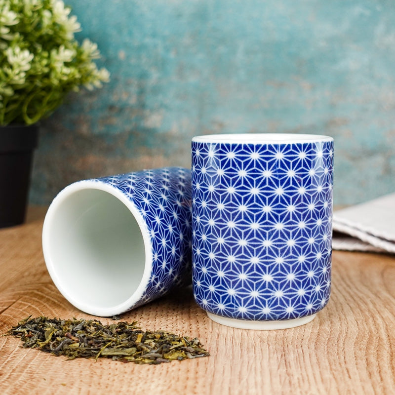 Japanese Tea Cup - Yunomi Asanoha