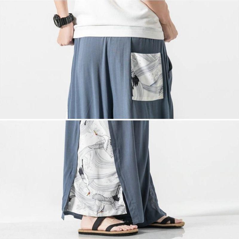 Japanese Wide Leg Pants