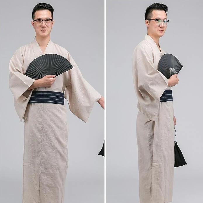Japanese Yukata Men’s Robe - Natsu
