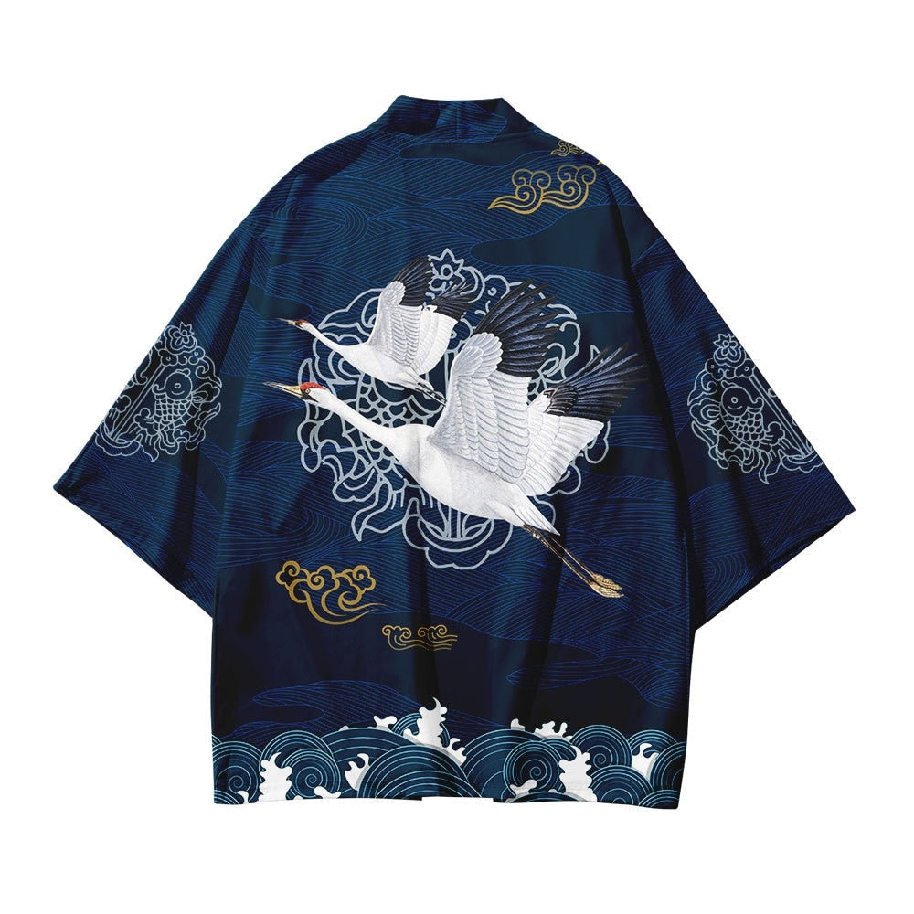 Kimono Jacket Night Blue XXS