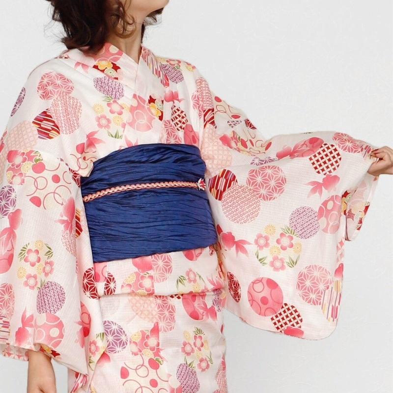 Japanese Womens Kimono - Temari