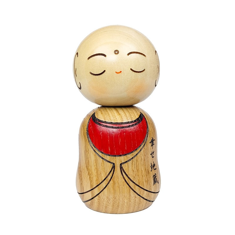 Kokeshi Doll Jizo Monk