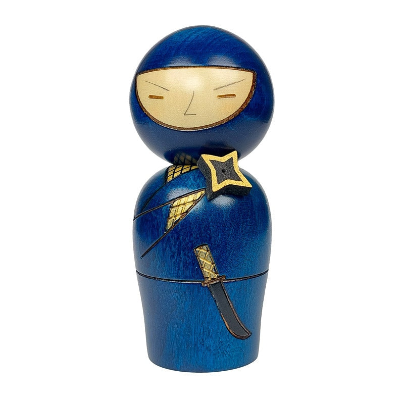 Ninja Kokeshi Doll