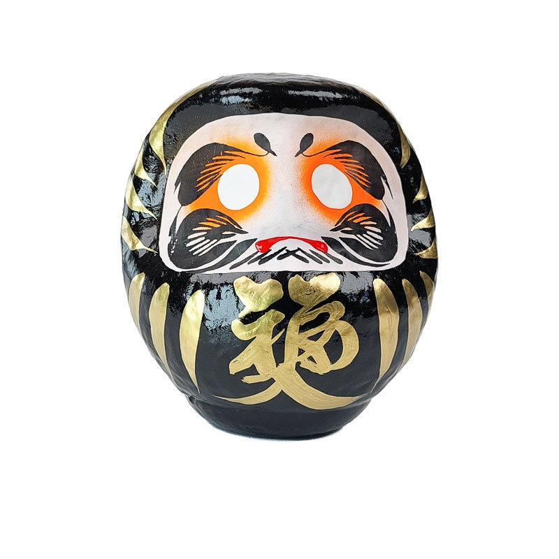 Daruma Statue - 15cm - Black – Peko Peko Box