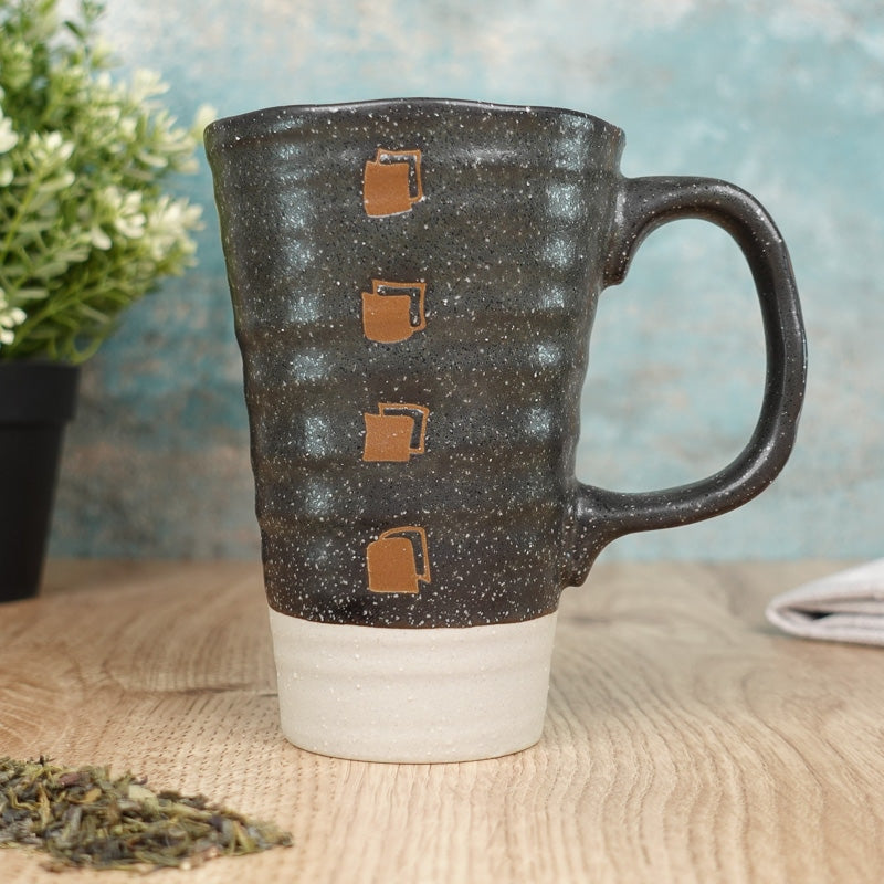 Large Japanese Mug - Black