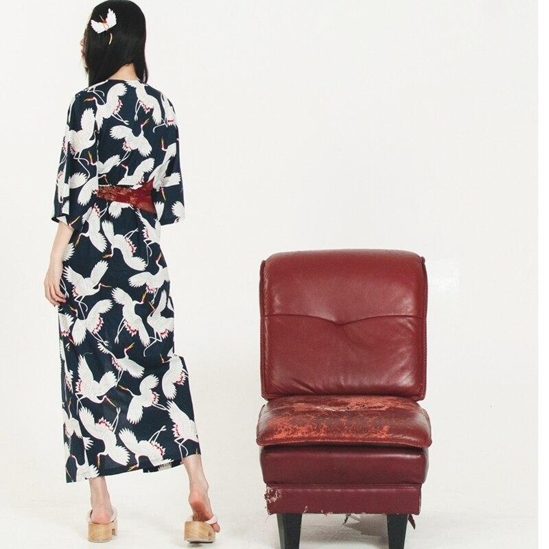 Long Kimono Dress For Women One Size