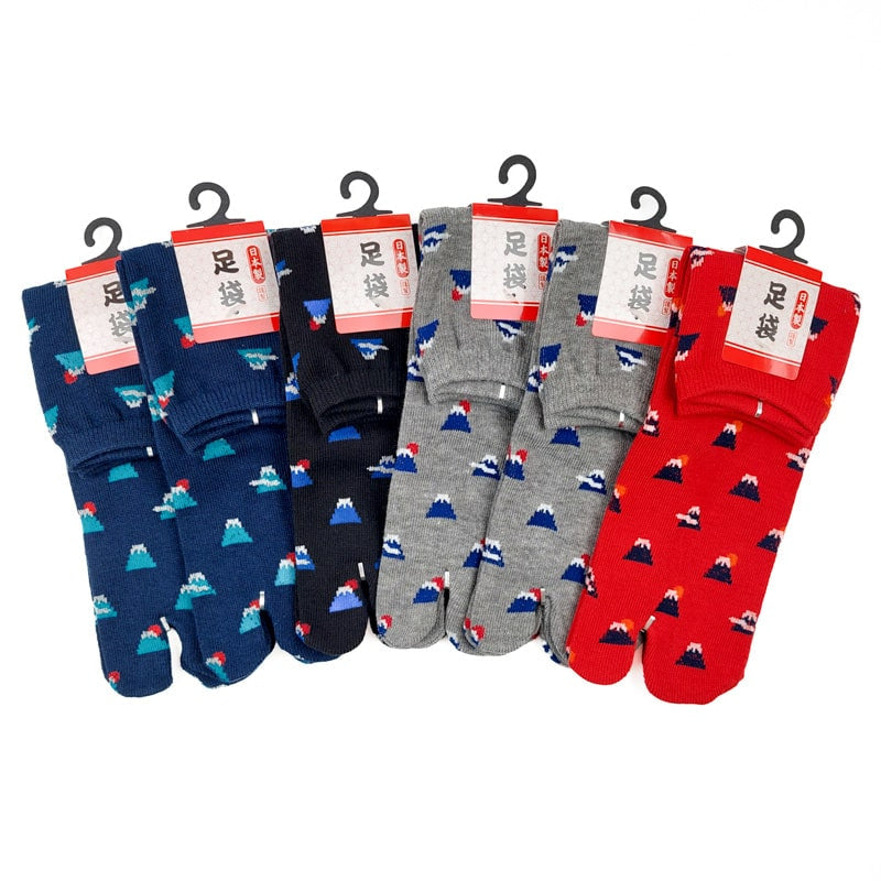 Set Tabi Fuji Socks - 6 Pairs - EU 36-40