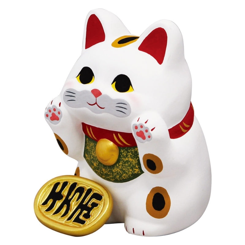 Maneki Neko Kawaii White