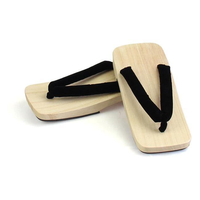 Mens Geta - Flat sole Black / 38