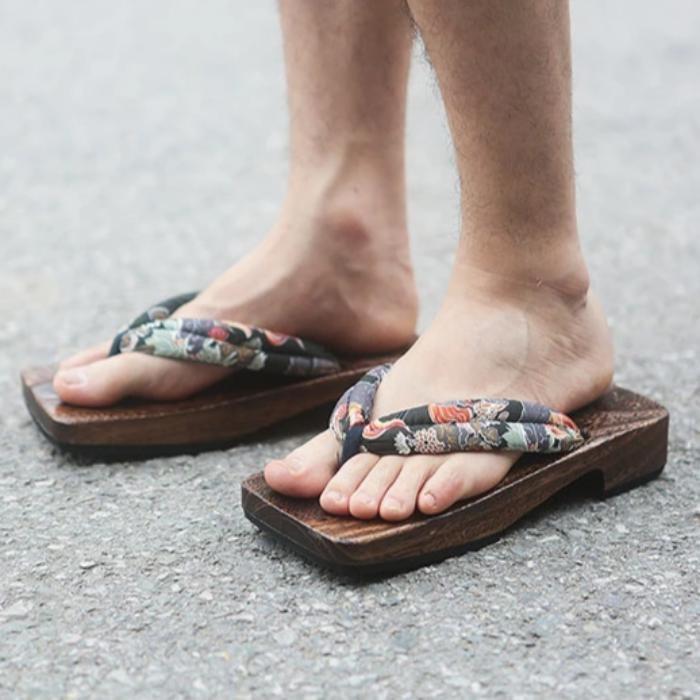 Men’s Geta Sandals - Kiku