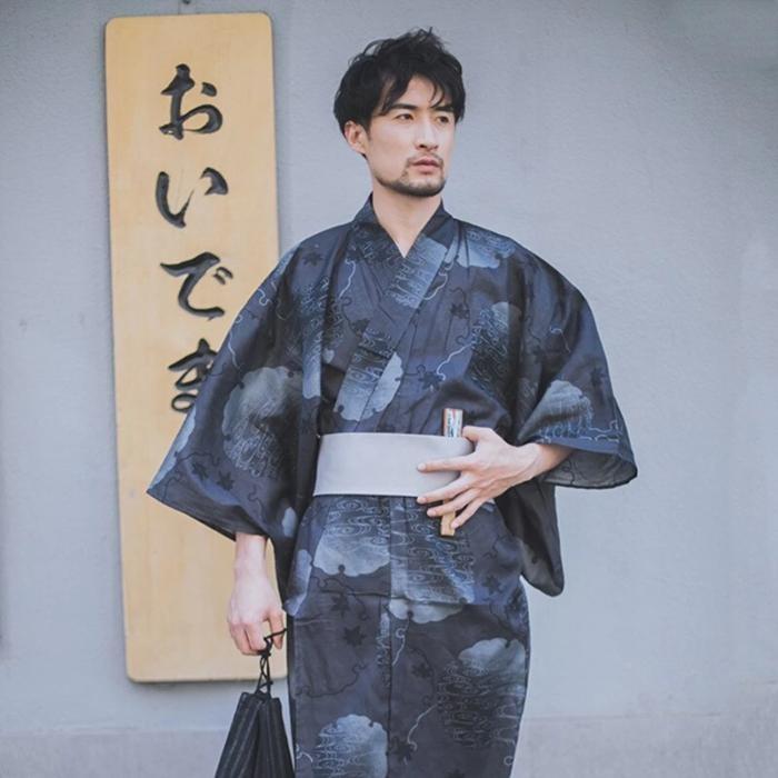 Men’s Japanese Yukata - Suiren