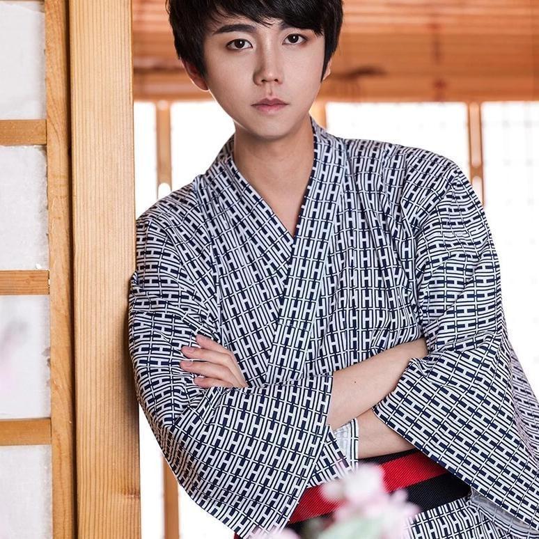 Men’s Kimono Fashion with Ikkan pattern One Size