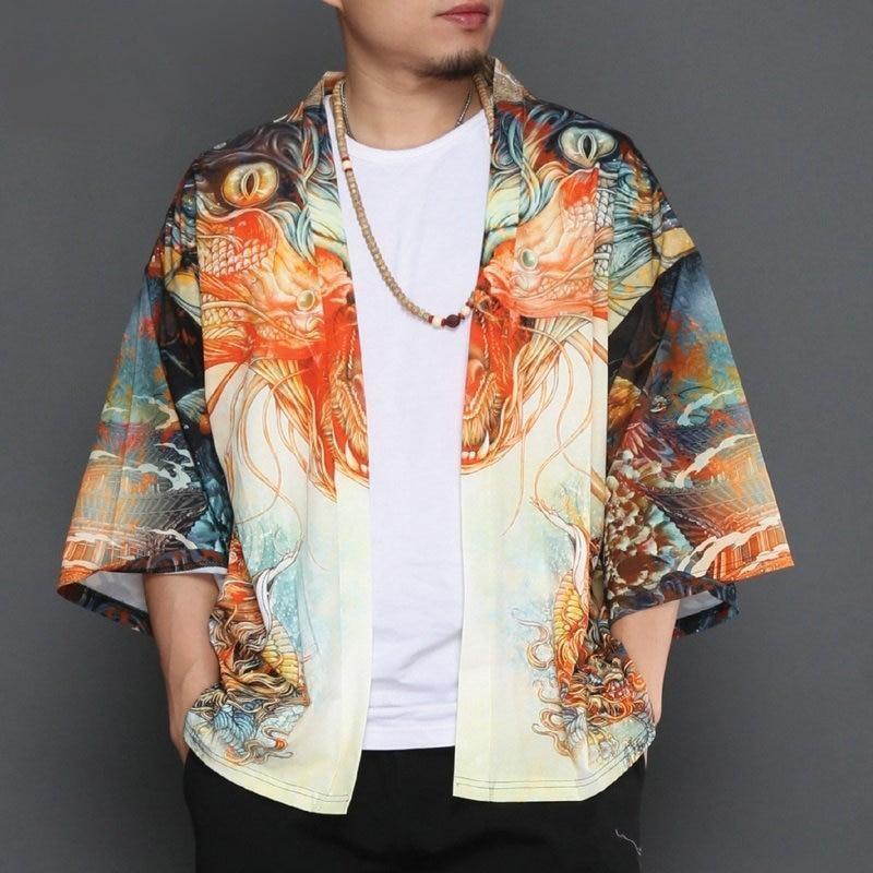 Men’s Kimono Jacket - Yokai