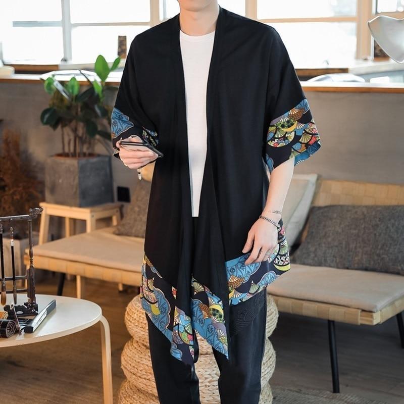 Men’s Long Kimono Jacket - Sensu