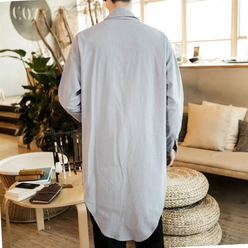 Men’s Long Kimono Jacket - Tannaru
