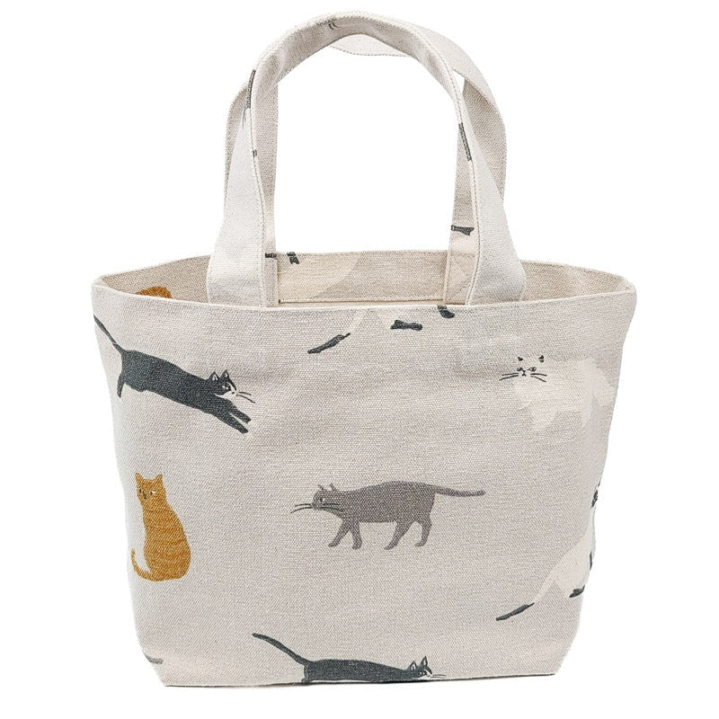 Small Tote Bag - Cats