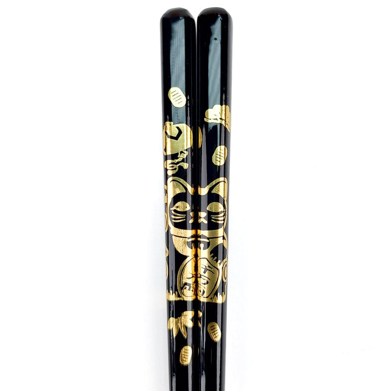 Pair of Maneki Neko chopsticks