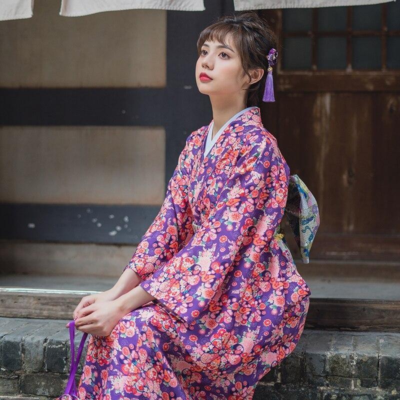 Pink And Purple Kimono For Women S