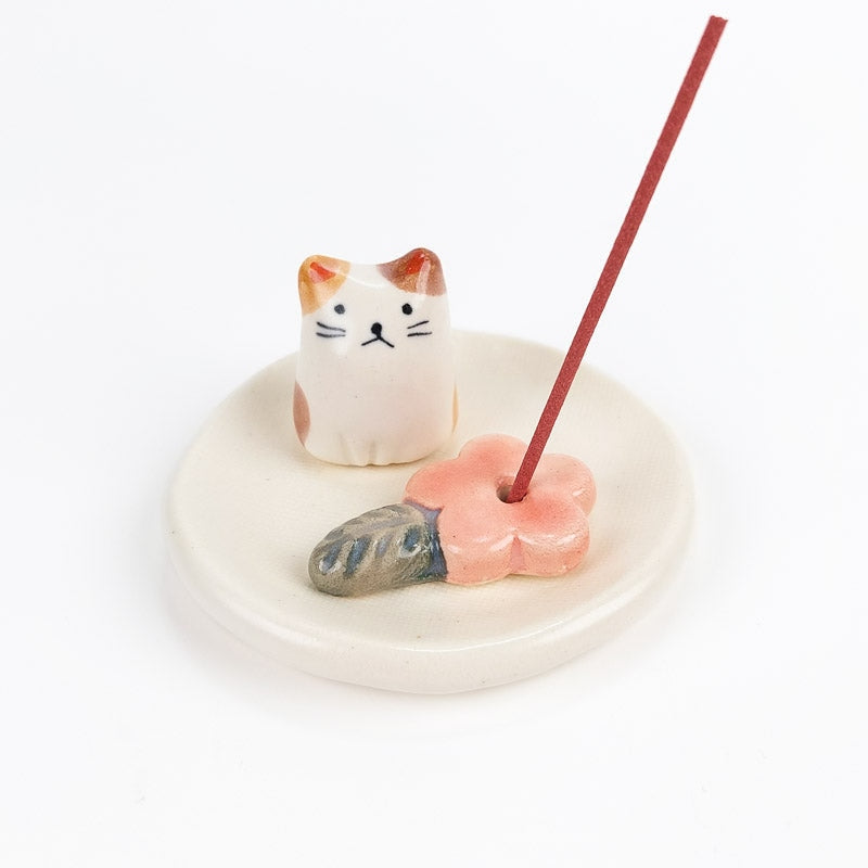 Japanese Incense-Holder - Neko