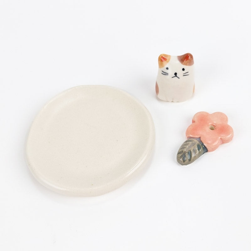 Japanese Incense-Holder - Neko