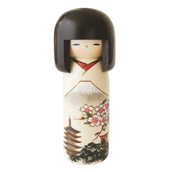 Mount Fuji Kokeshi doll