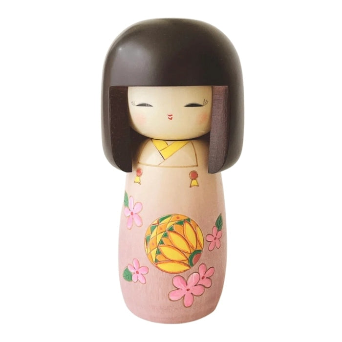 Temari Kokeshi doll