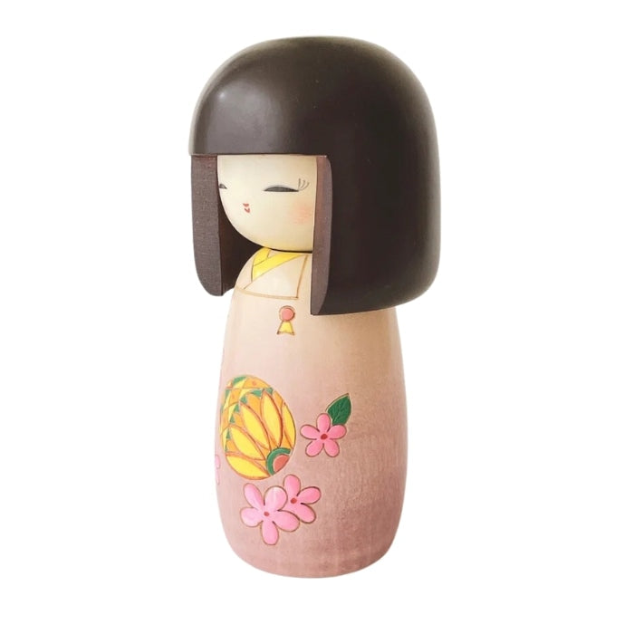 Temari Kokeshi doll