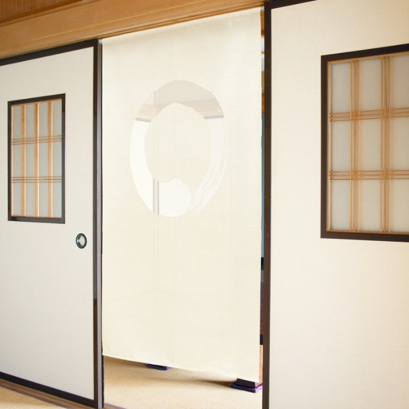 Japanese Noren Curtain Enso