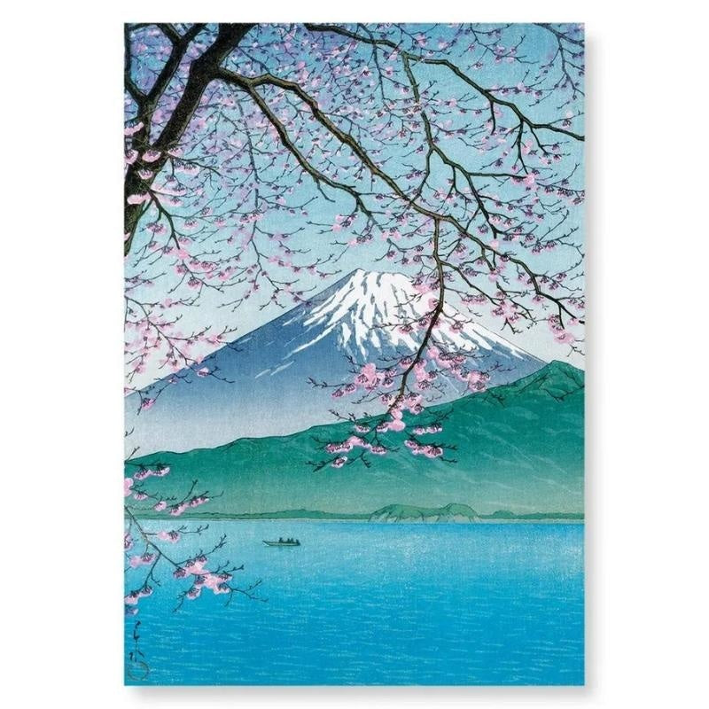 Mount Fuji Artwork A4
