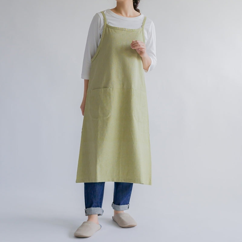 Japanese Style Long Kitchen Apron