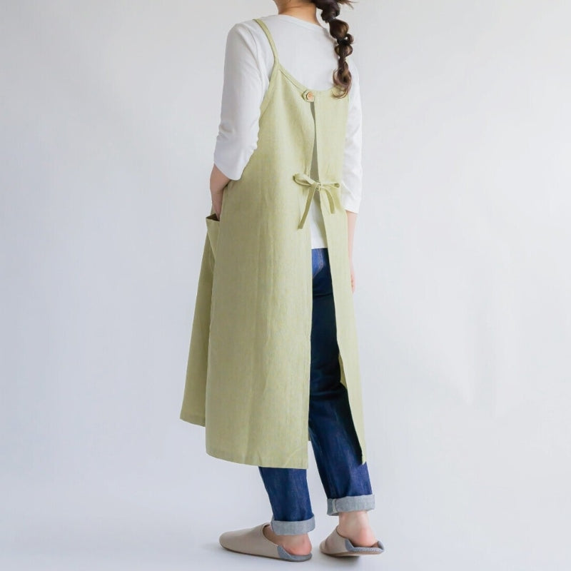 Japanese Style Long Kitchen Apron