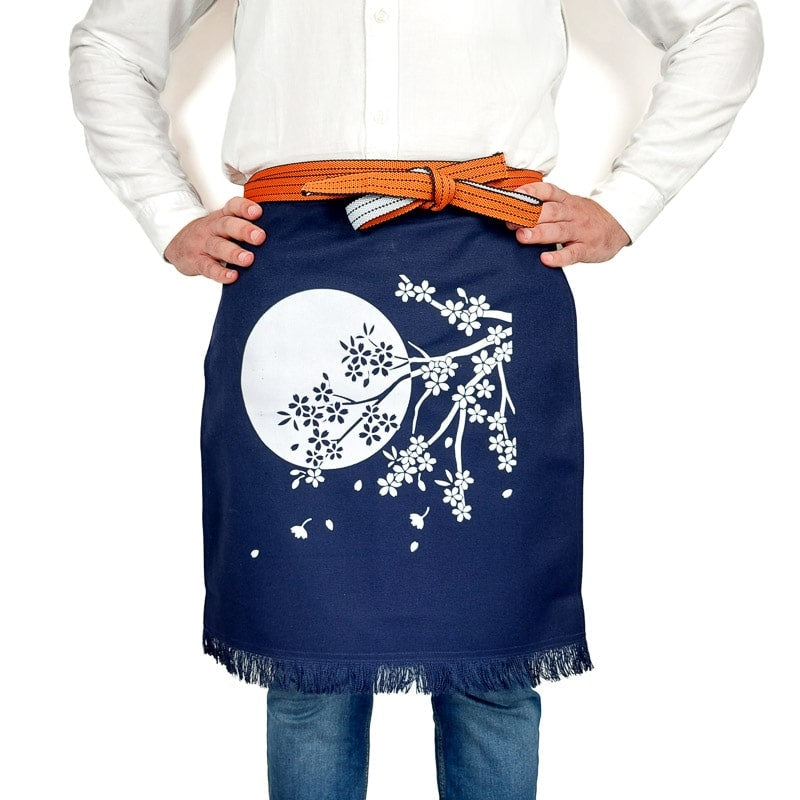 Maekake Japanese Apron - Sakura