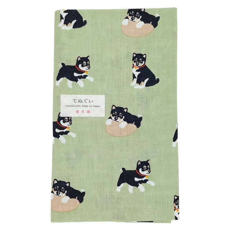 Tenugui Towel Shiba