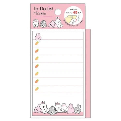 To Do List Kawaii Rabbit