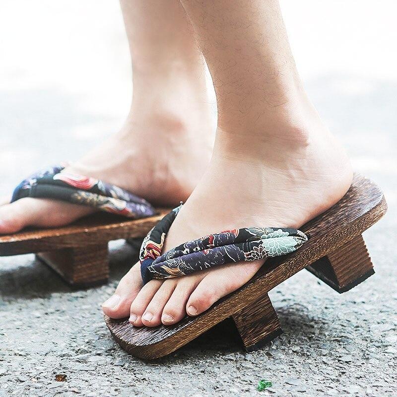 Traditional Geta Sandals - Kiku