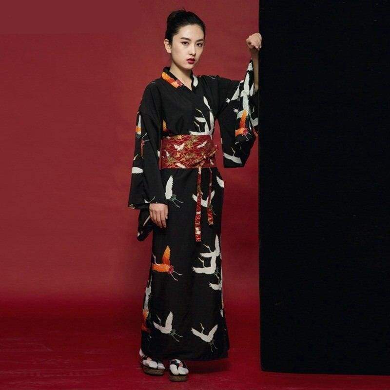 Traditional Japanese Woman Kimono