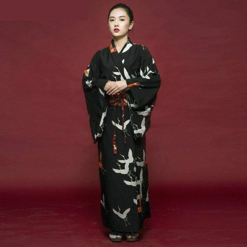 Traditional Japanese Woman Kimono